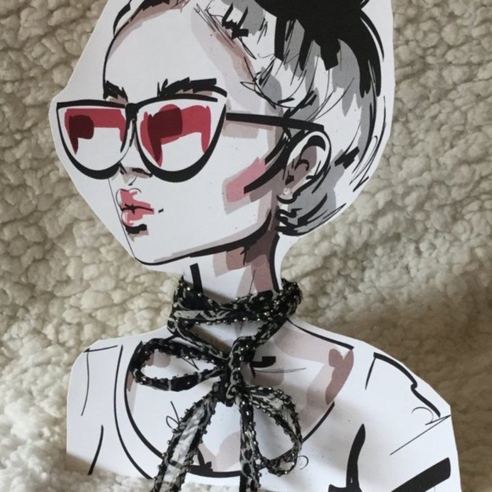 🐩 LAST ONE 🐩 Chan Luu Choker Lariat Voile Beaded NEW